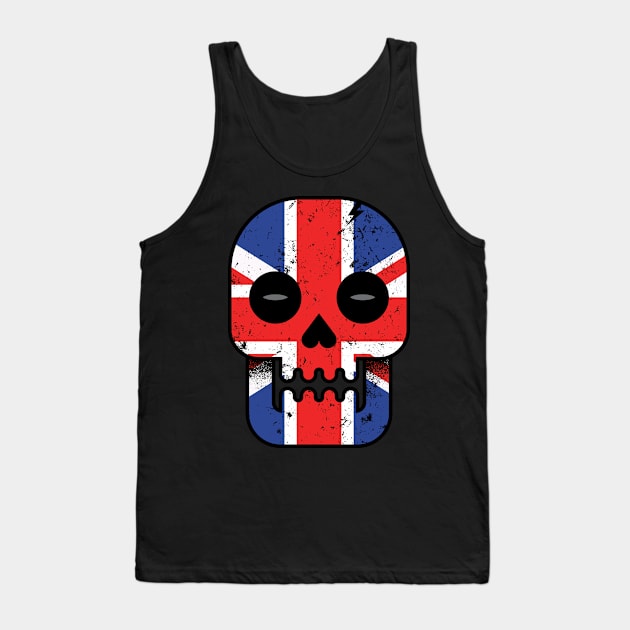 United Kingdom Till I Die Tank Top by quilimo